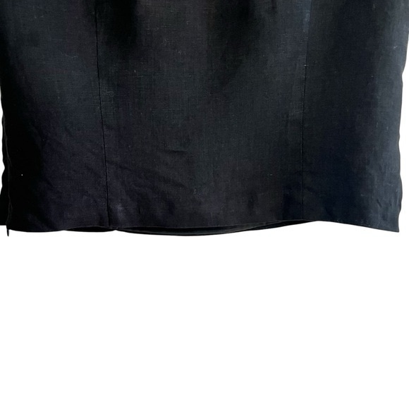 Steilmann linen sleeveless cropped lined structured top excellent condition - Picture 10 of 11